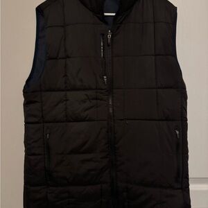 Mack Weldon Black Puffer Vest